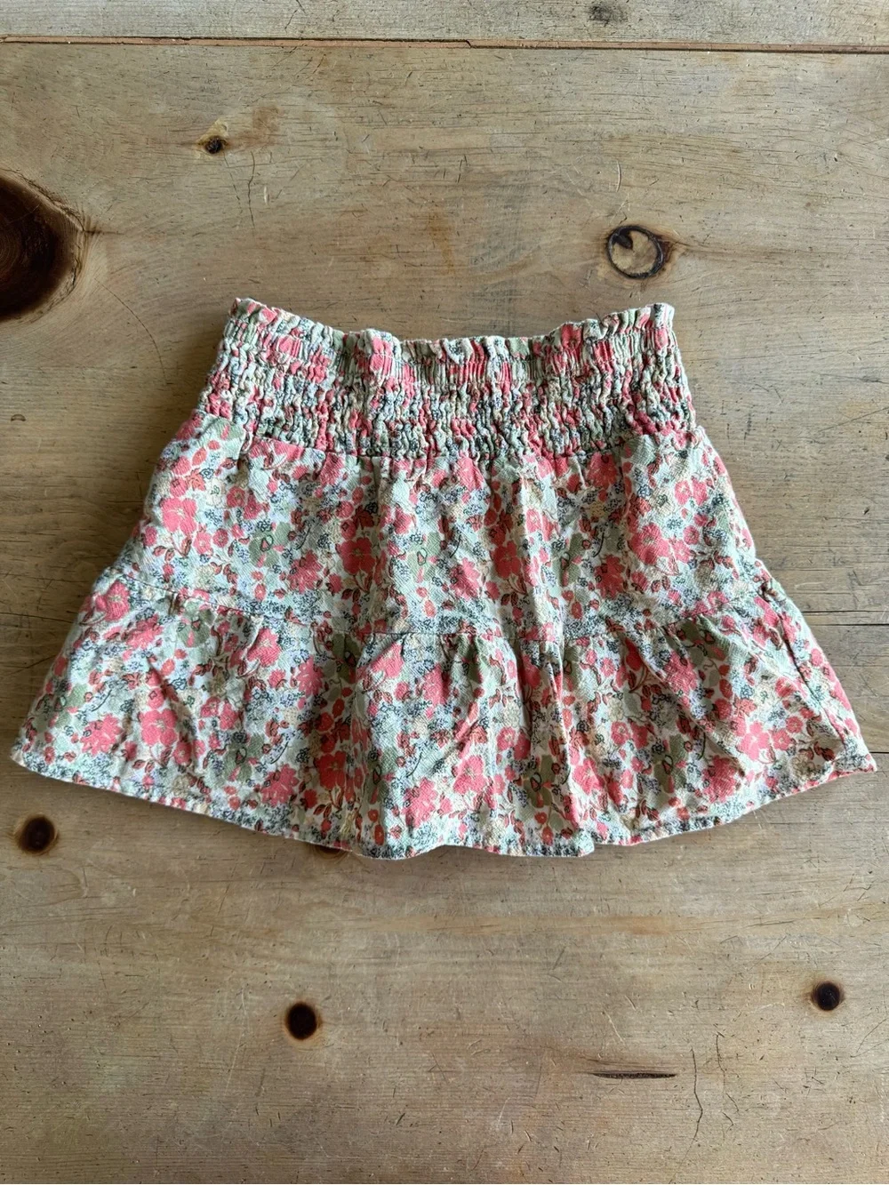 Girls Clothing Bundle – 9-Piece Lot | Size M–L - Floral, Gingham, Plaid